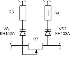 Принципиальная схема замены транзистора с резистором на динистор,  в схеме регулятора тока сварочного трансформатора.