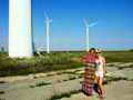 Около ветровой электростанции близ г. Новоазовск, Донецкая область, Украина